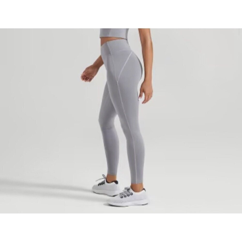 Allbirds Natural Leggings Soft Gray Wool Blend Size Small